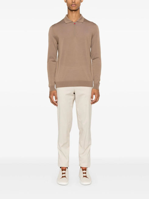 wool polo shirt